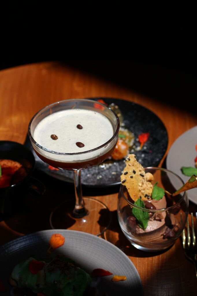 Desserts with Coffee Martini